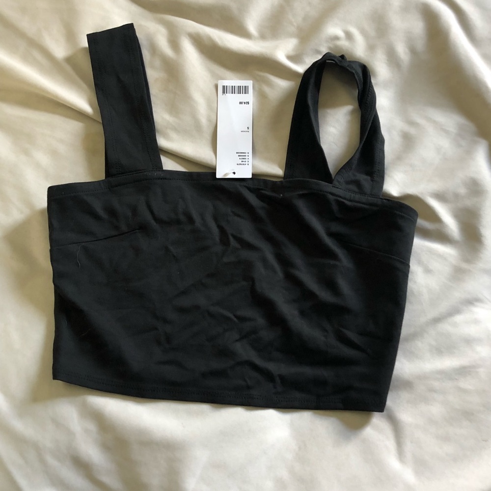 Blank tank crop top